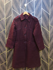 Women Wool Coat X Small | Size | Chest 17 | Length 38