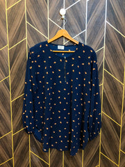 Western Top Chiffon – X-Large Size (Chest: 22, Length: 31)