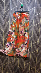 Silk Cordset – Small (Shirt Chest 18, Length 42| Skirt Waist 26 to 28  , Length 40 )