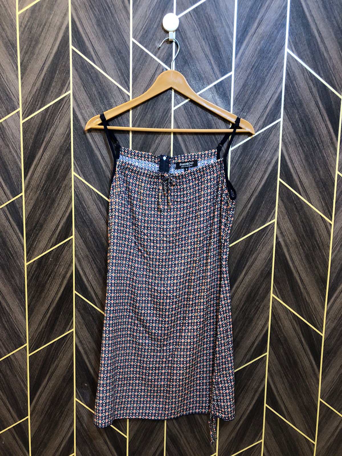 Mini Dress Linen Small Size Chest 18 Length 33