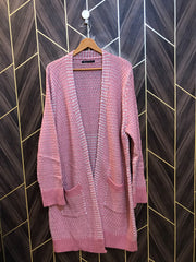 Women Wool Cardigan Sweater X Large | Size | Chest 22 | Length 42