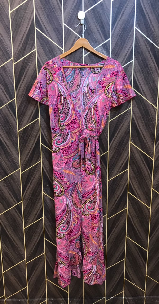 Western Long Maxi Silk Medium to large  | Size | Chest 19 to 20 | Length 55