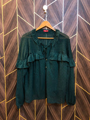 Western Top Chiffon (See Through) – Medium Size (Chest: 19, Length: 24  )