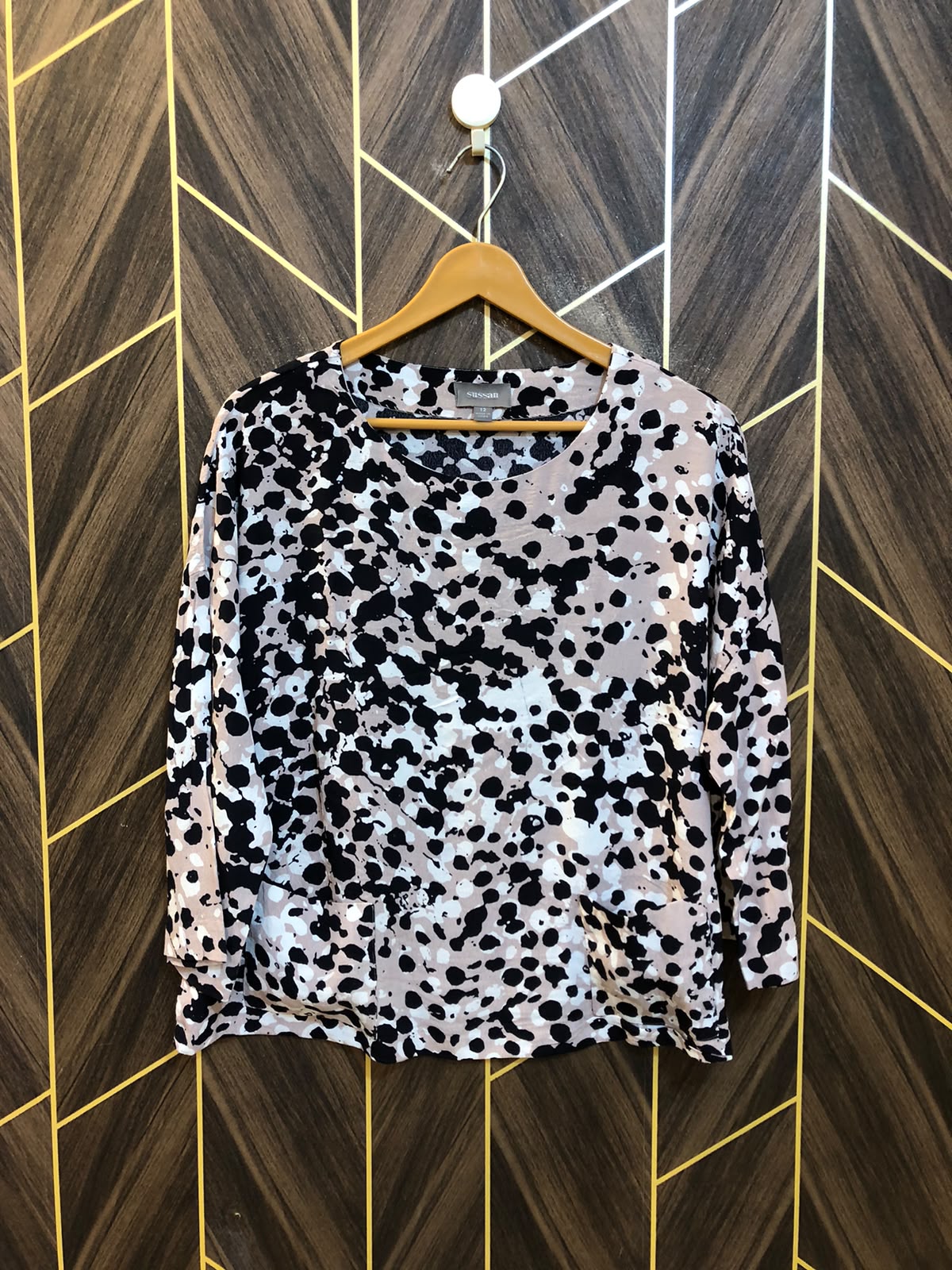 Western Top Chiffon – X-Large Size (Chest: 22, Length: 23 )