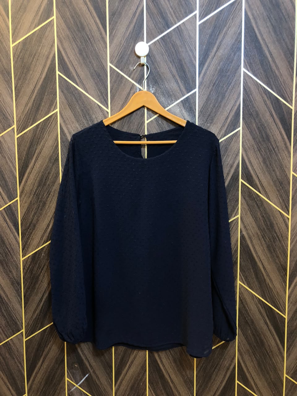 Western Top Chiffon – Large Size (Chest: 20, Length: 27  )