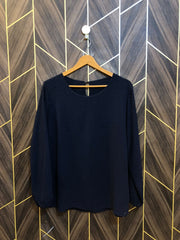 Western Top Chiffon – Large Size (Chest: 20, Length: 27  )