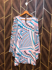Western Top Chiffon – X-Small Size (Chest: 16 , Length: 34 )