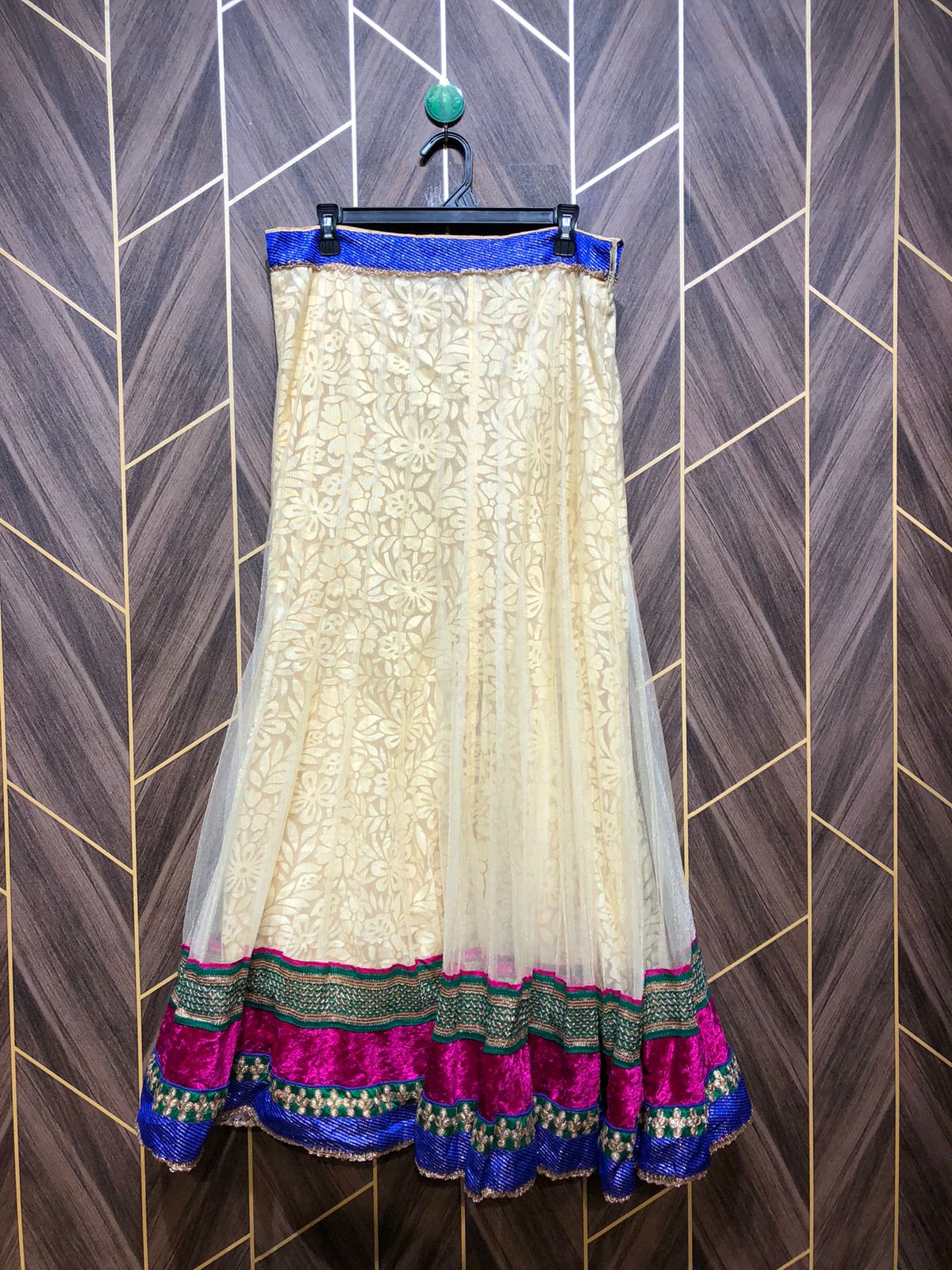 Western Chiffon Skirts Medium | Size Waist 32 | Length 41