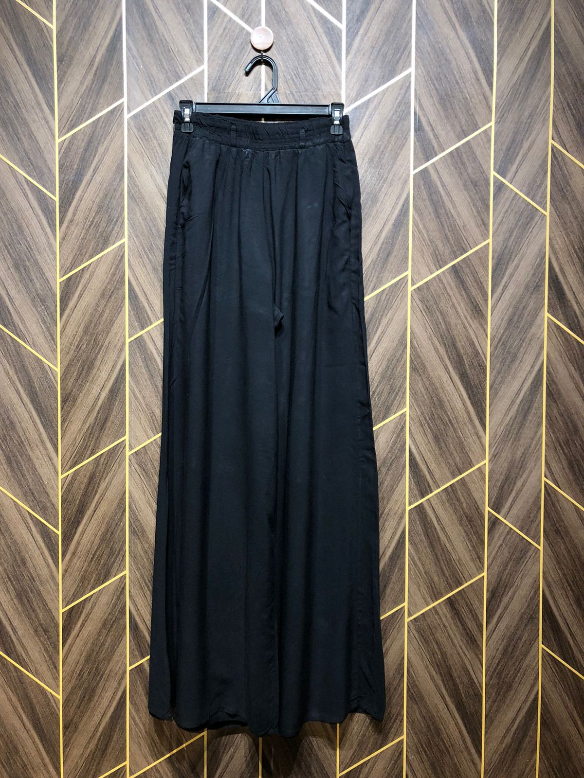 Western Linen Plazo X Small to Small | Size Waist 26 to 28 | Length 45