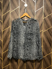 Western Top Small Chest 18 Length 27 Chiffon see through