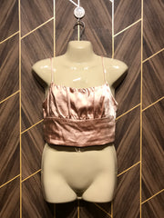 Trendy Silk CropTop Size Medium
