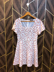 Mini Dress Silk X Small Size Chest 17 Length 33