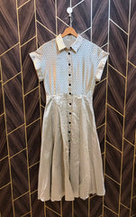 Western Long Maxi dress Silk Small | Size | Chest 18 | Length  51