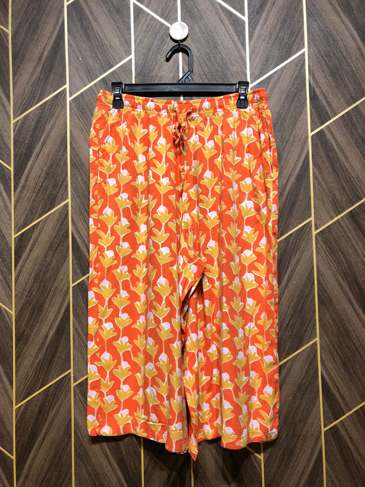 Western Linen Plazo Small to Medium | Size Waist 28 to 30 | Length 29