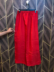 Women Silk Cord Set | Shirt Chest 19 | Shirt Length 35 | Skirt Waist 28  | Skirt Length 41