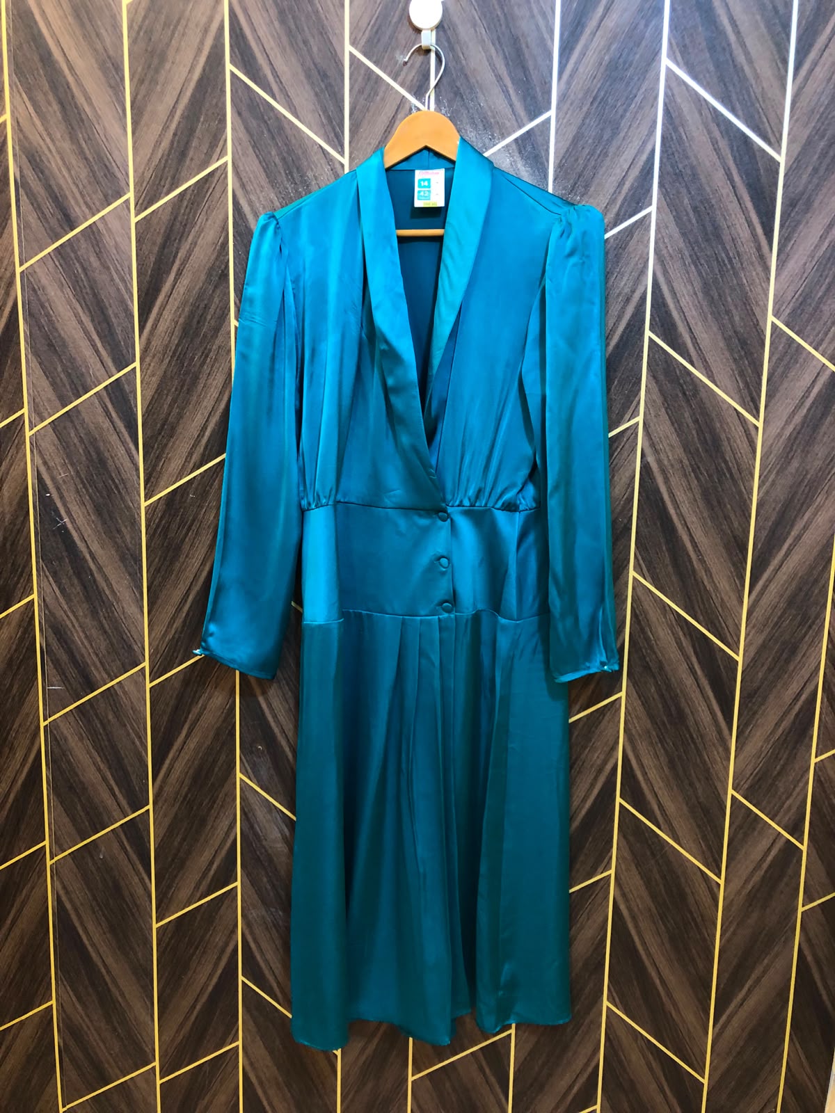 Western Long Maxi Silk Large | Size | Chest 20 | Length 45