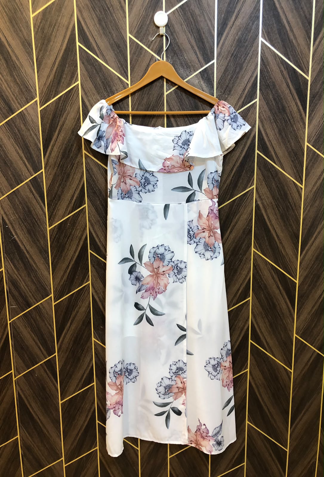 Western Long Maxi Chiffon X Small | Size | Chest 17 | Length 45
