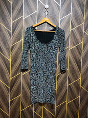 Mini Party Dress Jersey X Small Size Chest 16 Length 35