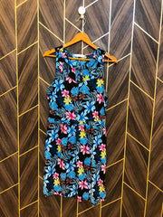 Mini Dress Linen Small Size Chest 18 Length 37