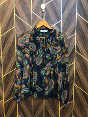 Western Top Chiffon (See Through) – Medium Size (Chest: 19, Length: 24 )