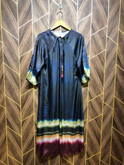 Western Long Maxi Silk Large | Size | Chest 20 | Length 48