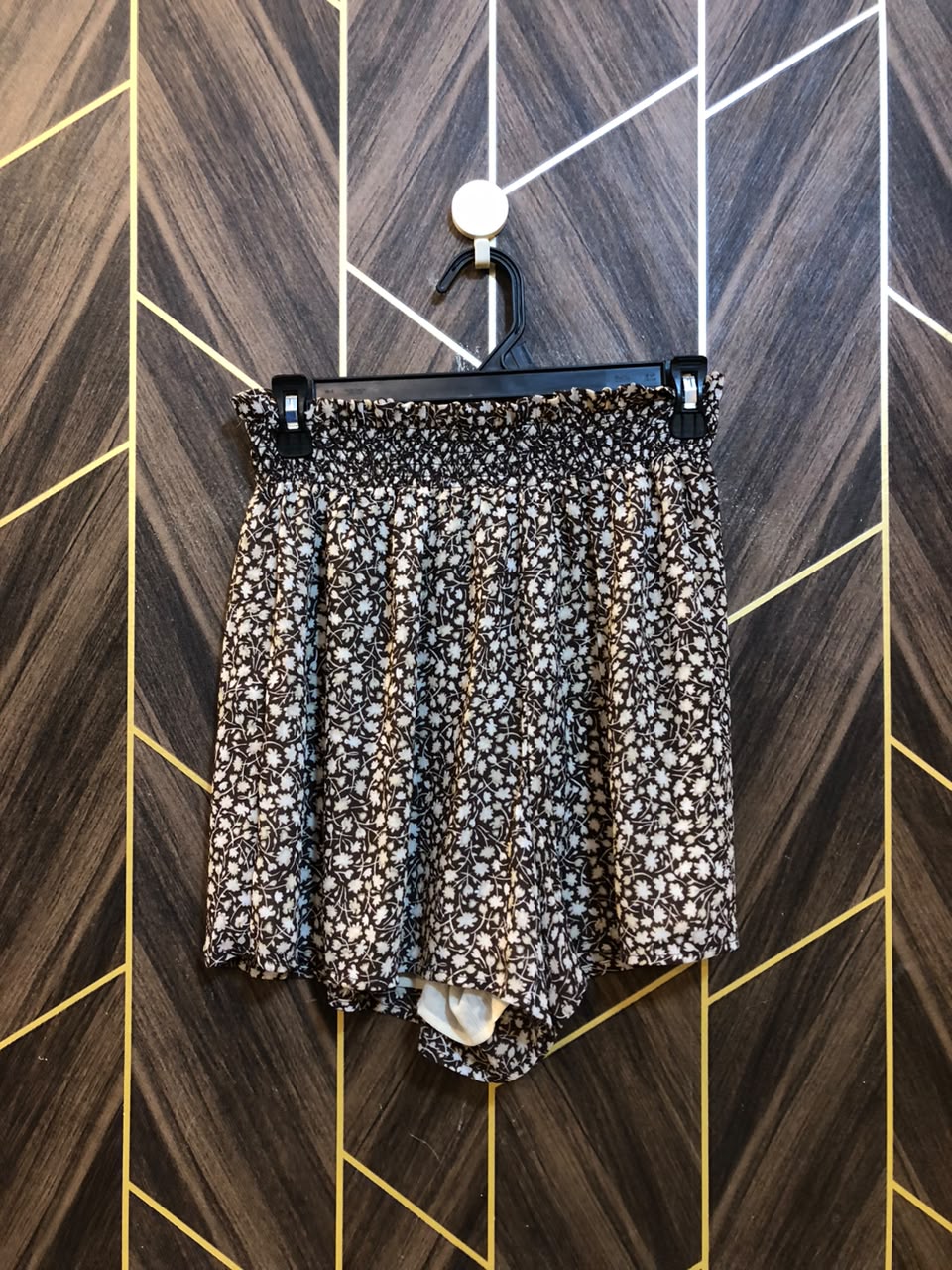 Women Mini Shorts Chiffon Small | Size Waist 28
