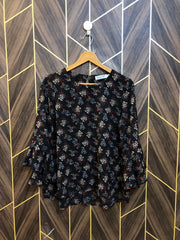 Western Top Chiffon (See Through) – Medium Size (Chest: 19, Length: 25 )