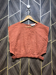 Trendy Silk CropTop Size Medium