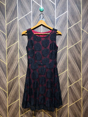 Mini Dress Jersey Net Small Size Chest 18 Length 34