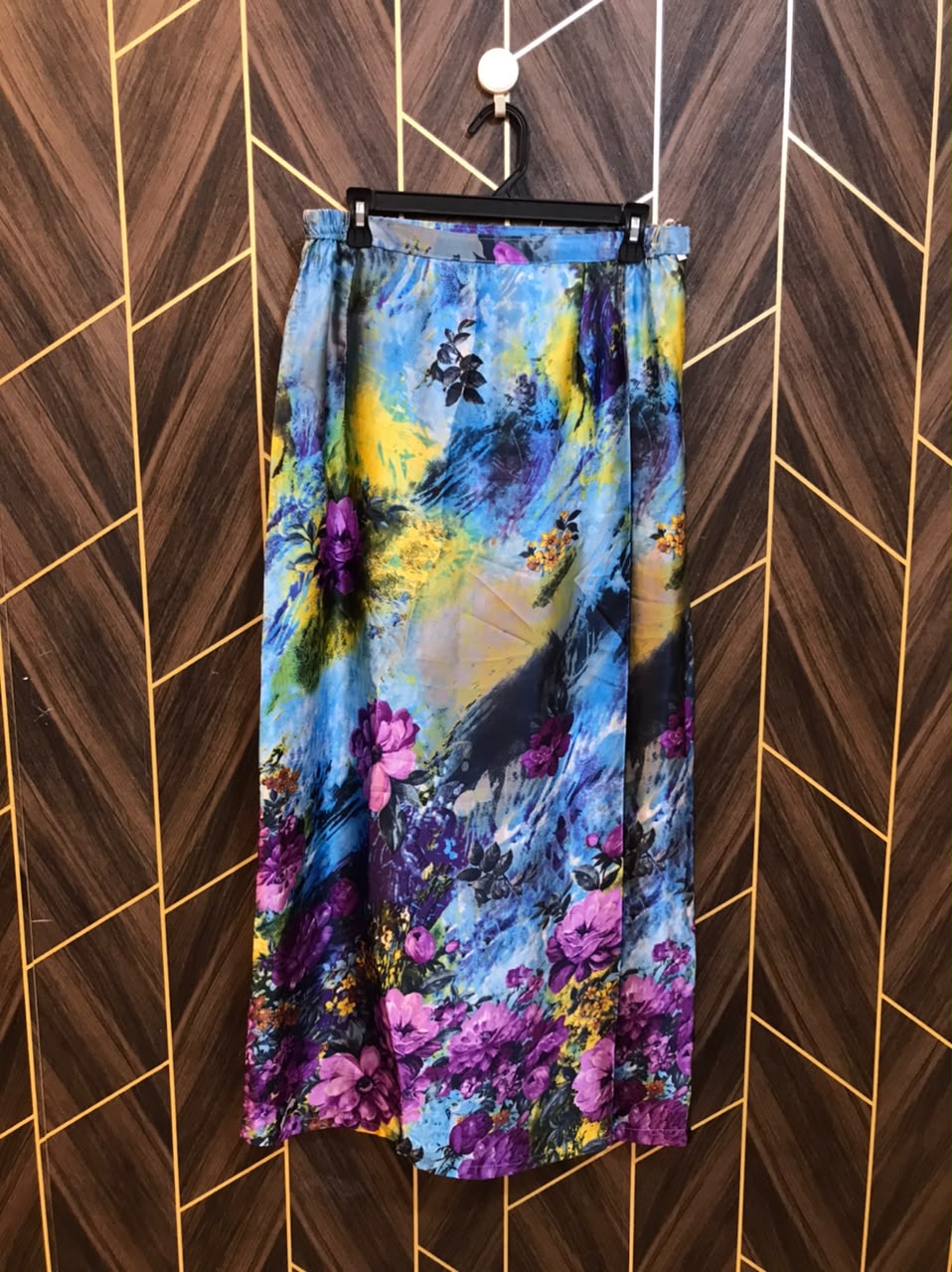 Women Silk Cord Set | Shirt Chest 21| Shirt Length 41  | Skirt Waist 32 | Skirt Length 40