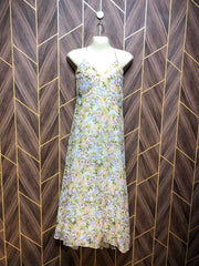 Western Long Maxi Chiffon Medium | Size | Chest 19 | Length 50