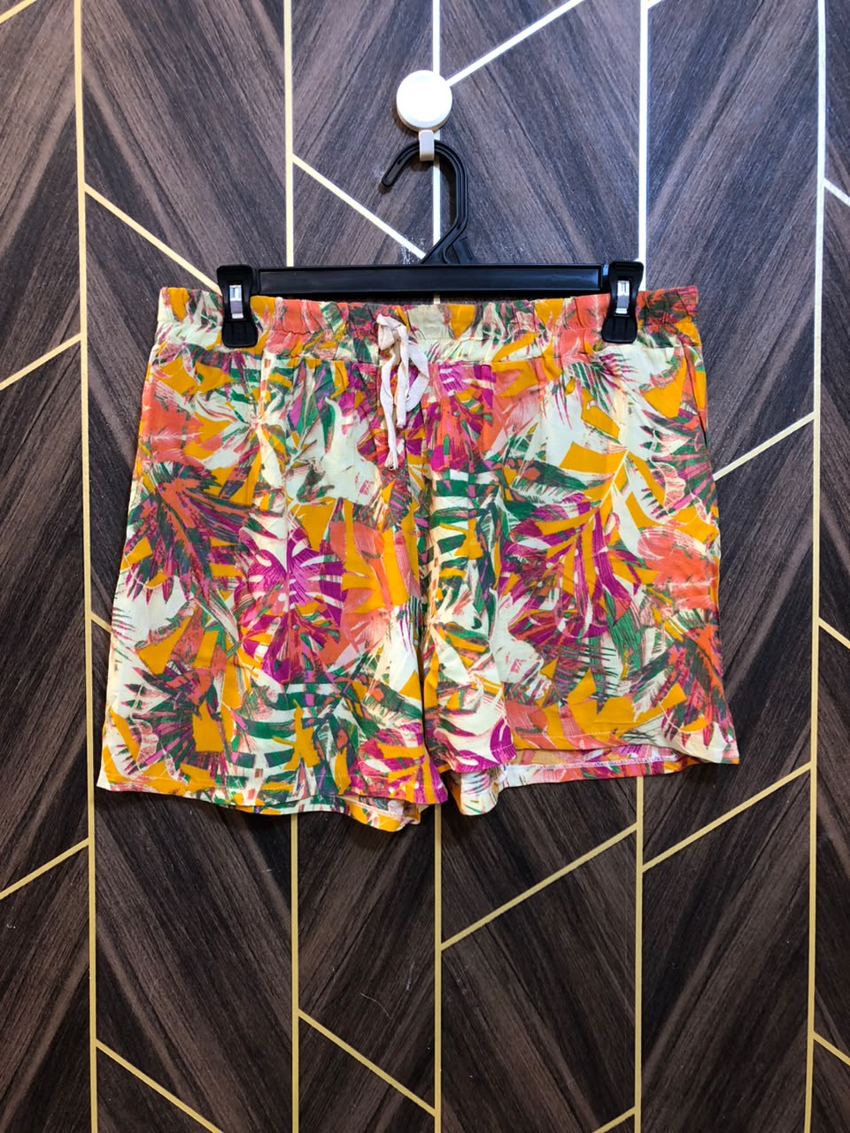 Women Mini Shorts Linen Medium| Size Waist 30–32