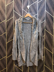 Women Wool Cardigan Sweater Medium | Size | Chest 19 | Length 34