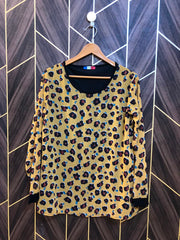 Western Top Chiffon – Large Size (Chest: 20, Length: 27 )
