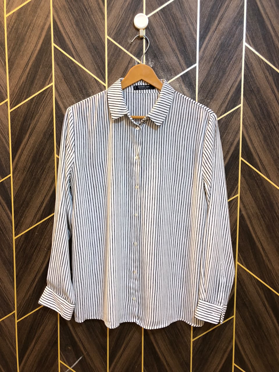 Western Top Chiffon (See Through) – Large Size (Chest: 21 , Length: 27 )