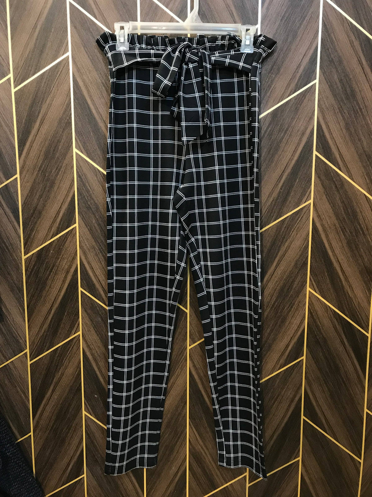 26 High Waist Belt Pent Ankle Length