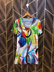 T-Shirt Jersey Medium Size Length 33 baggy