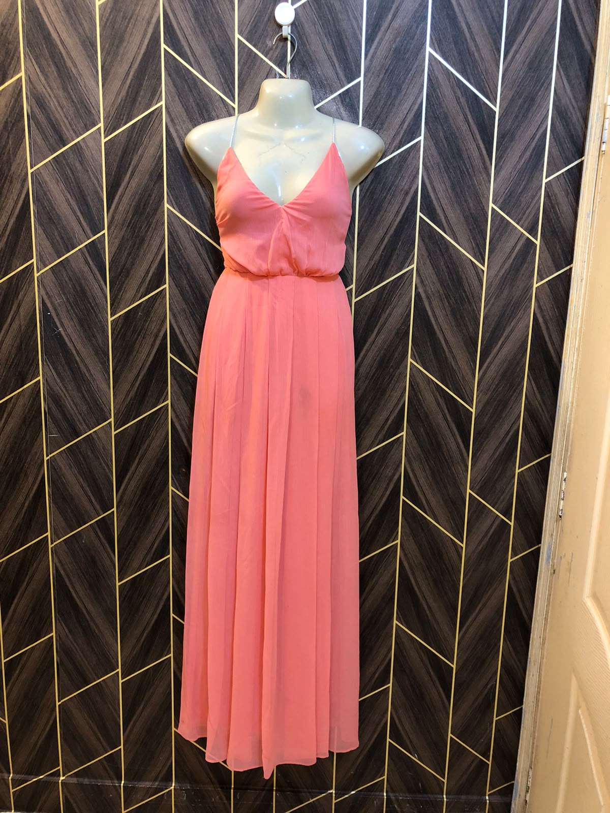 Western Long Maxi Chiffon Small | Size | Chest 18 | Length 58