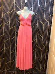 Western Long Maxi Chiffon Small | Size | Chest 18 | Length 58