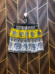 Women Mini Shorts Linen Small | Size Waist 28