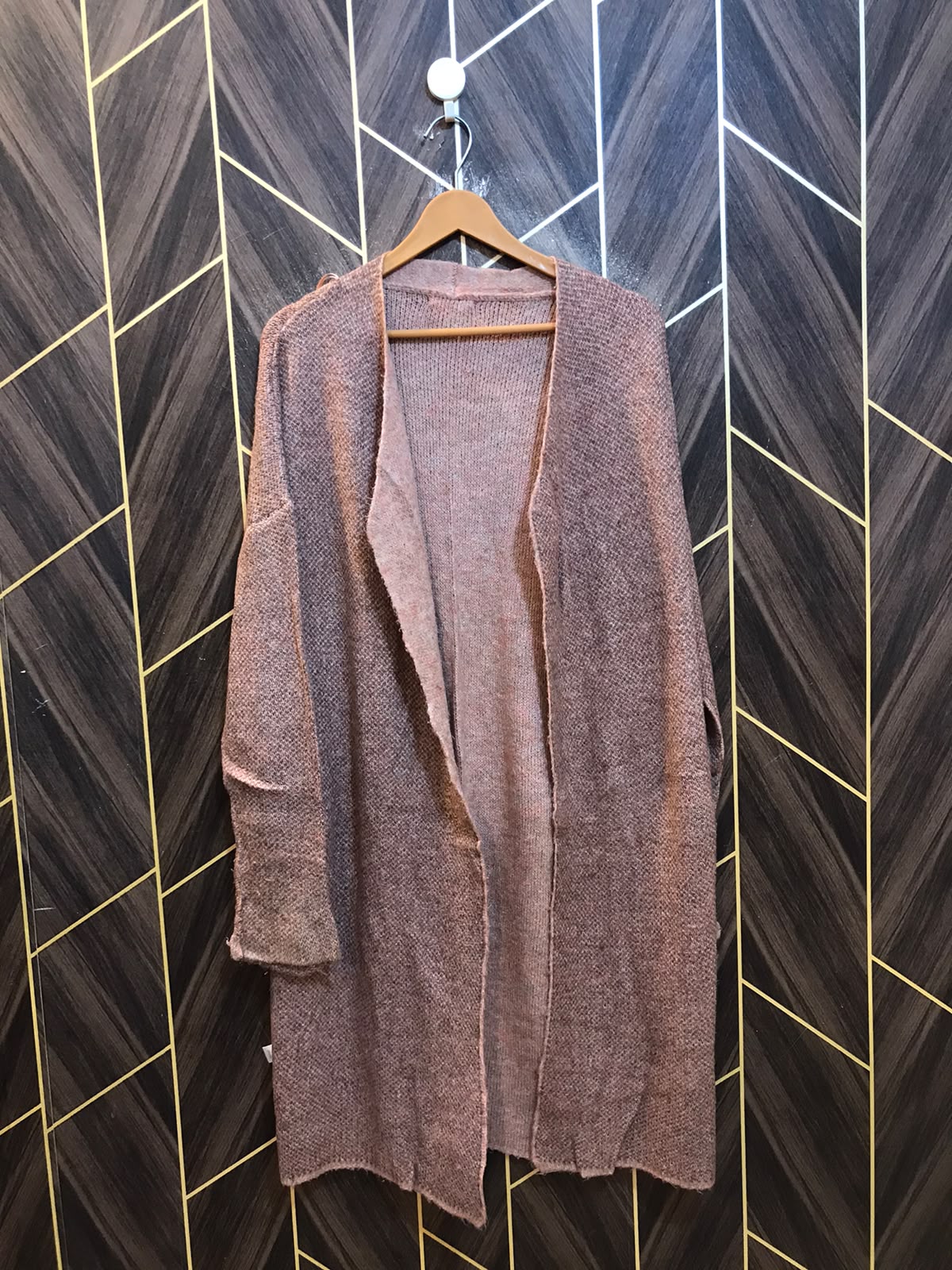 Women Wool Cardigan Sweater Medium | Size | Chest 19 | Length 40