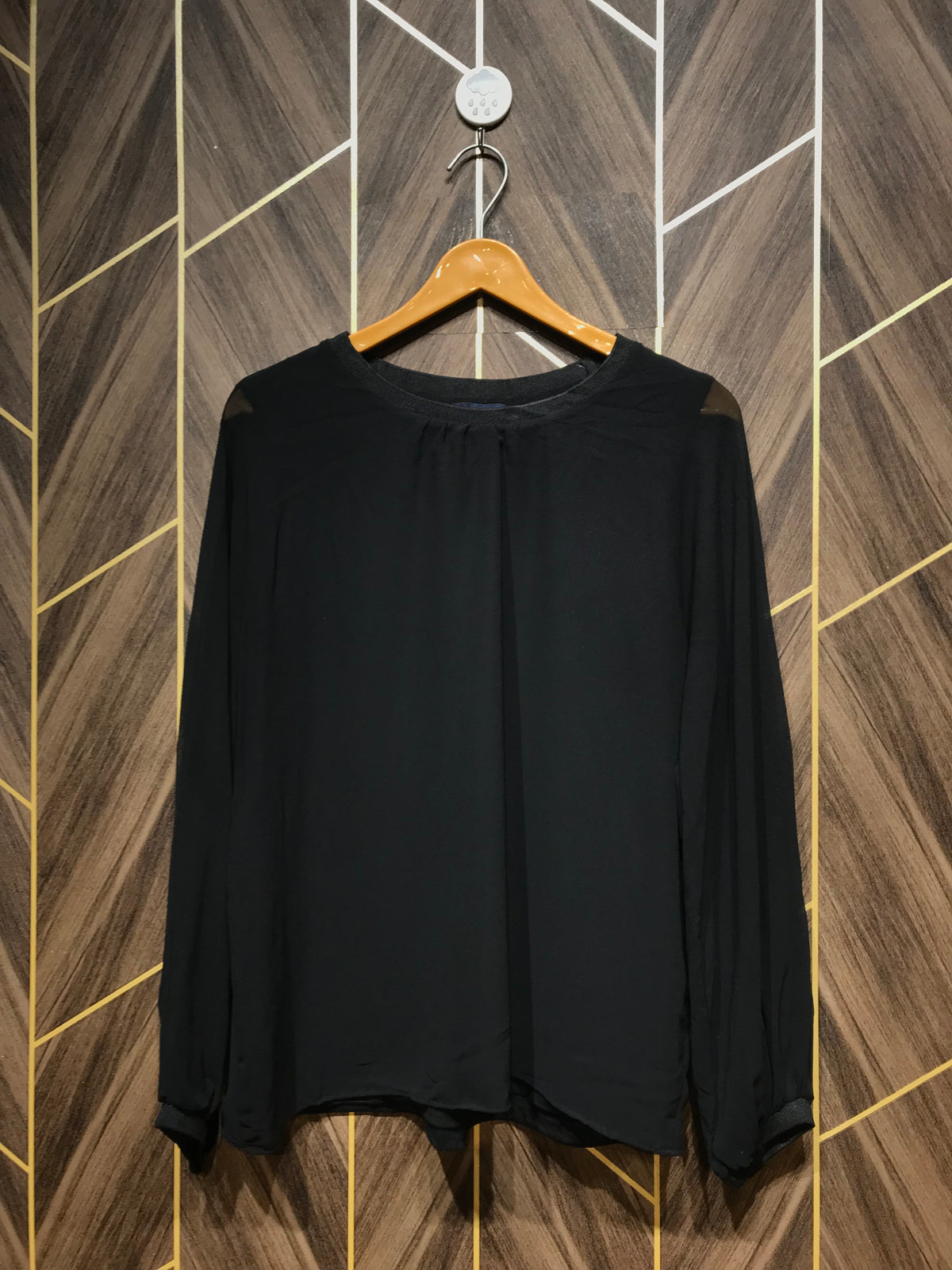 Western Top Medium Chest 19 Length 26 Chiffon