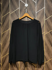 Western Top Medium Chest 19 Length 26 Chiffon