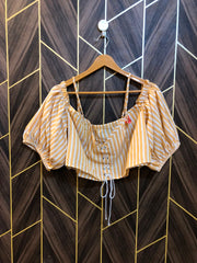 Trendy Cotton CropTop Size Large
