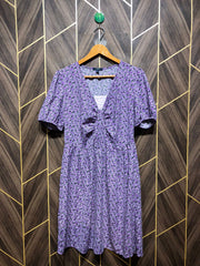 Mini Dress Linen Large Size Chest 20 Length 37