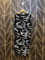 Bodycon Dress Jersey Small | Size | Chest 18 | Length 34