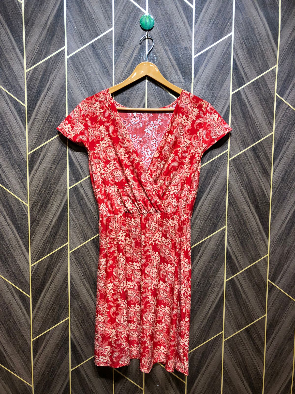 Mini Dress Linen Large Size Chest 22  Length 37