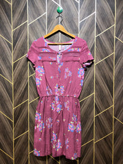 Mini Dress Linen Medium Size Chest 19 Length 38