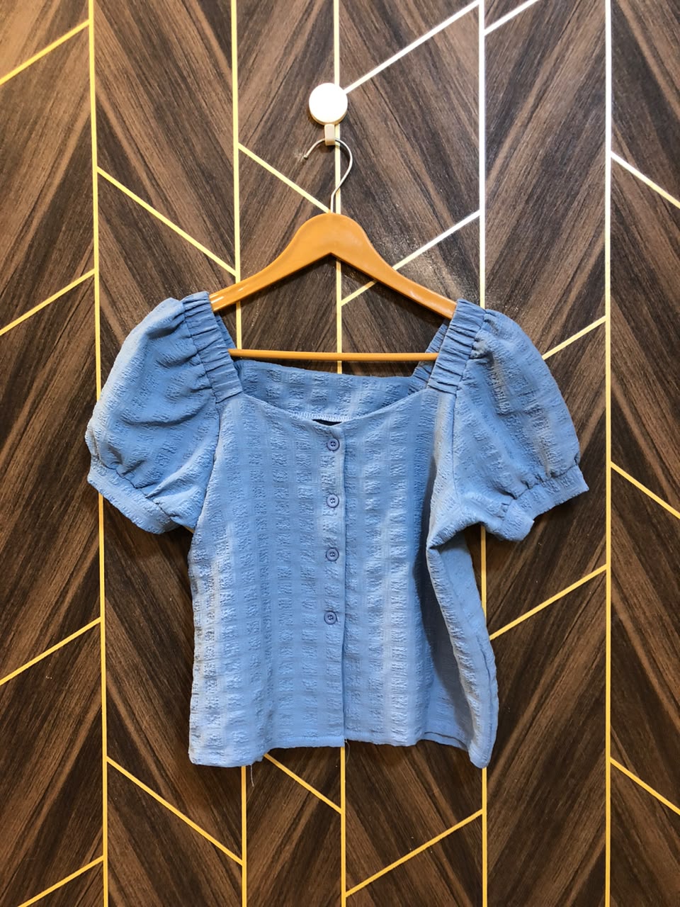 Trendy Chiffon CropTop Size Small