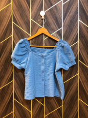 Trendy Chiffon CropTop Size Small